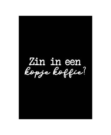 Zin in een kopje koffie?