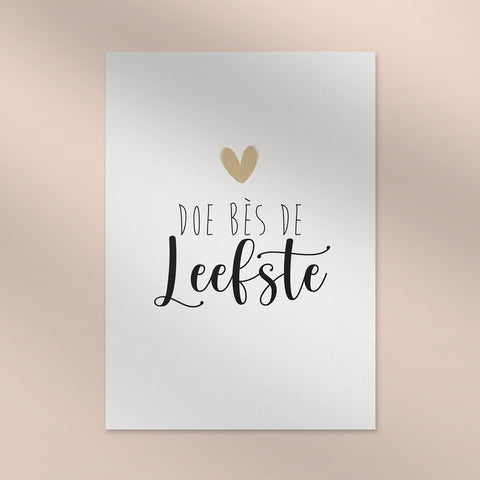 Doe bes de leefste