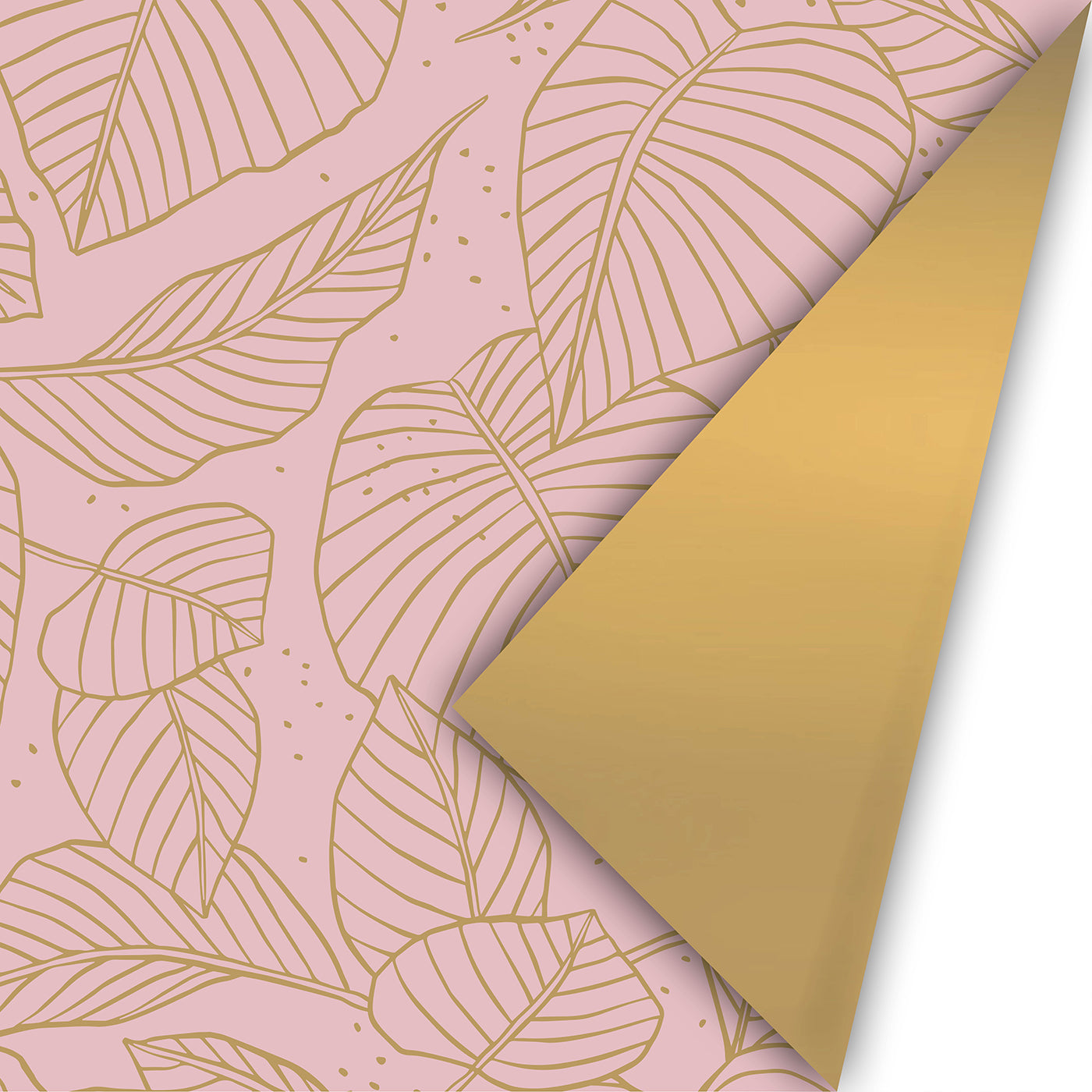 Lovely Leaves Lichtroze/goud