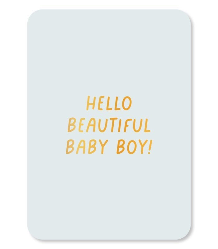 Hello beautiful baby boy!