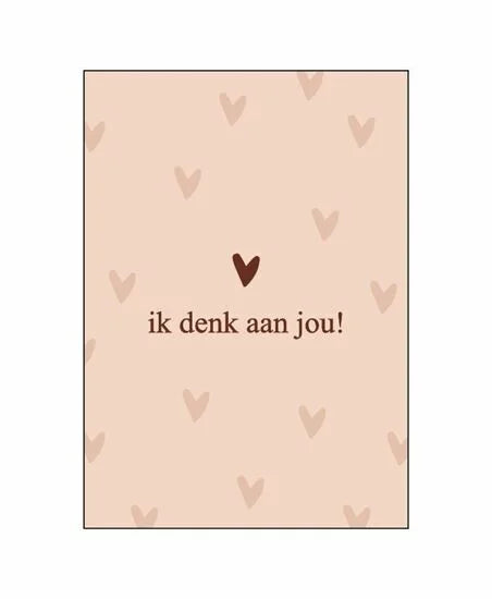Ik denk aan jou!