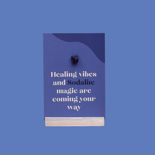 Healing vibes and Sodalite magic are coming your way