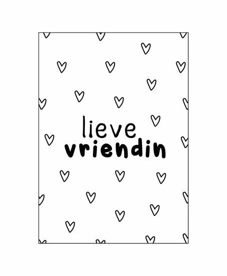 Lieve vriendin