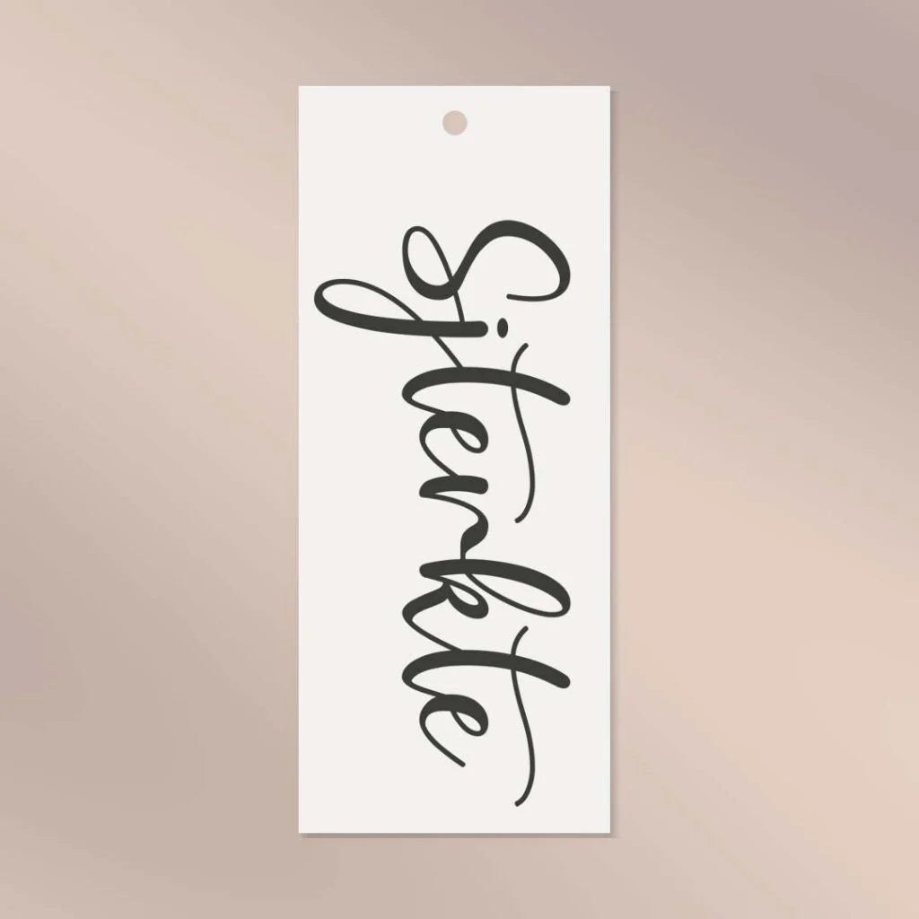 Cadeaulabel Sjterkte