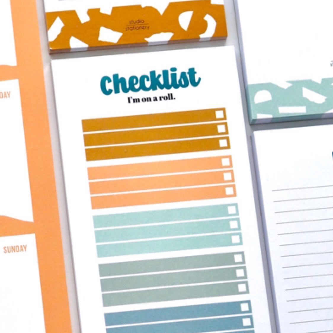 Checklist - I'm on a roll