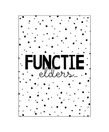 Functie elders