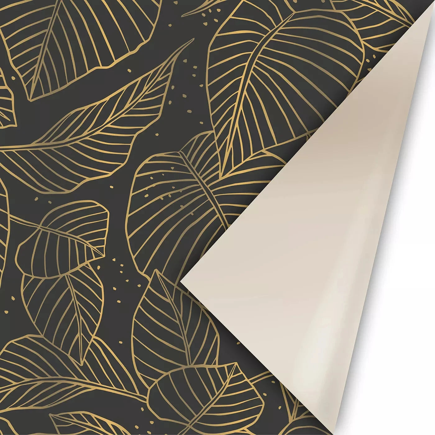 Lovely Leaves Zwart