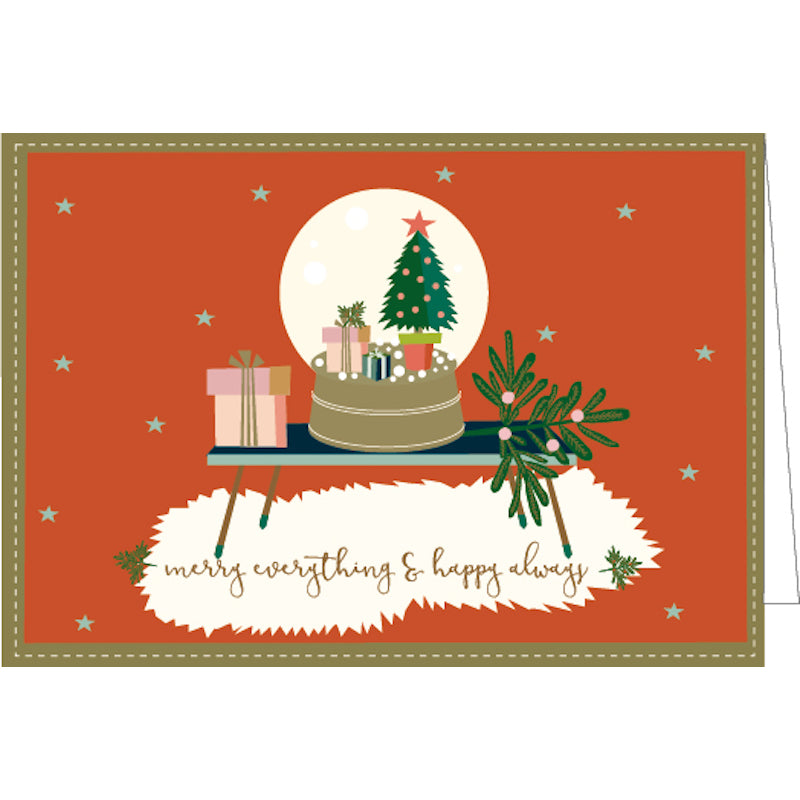 Merry everything & happy always (5 stuks)