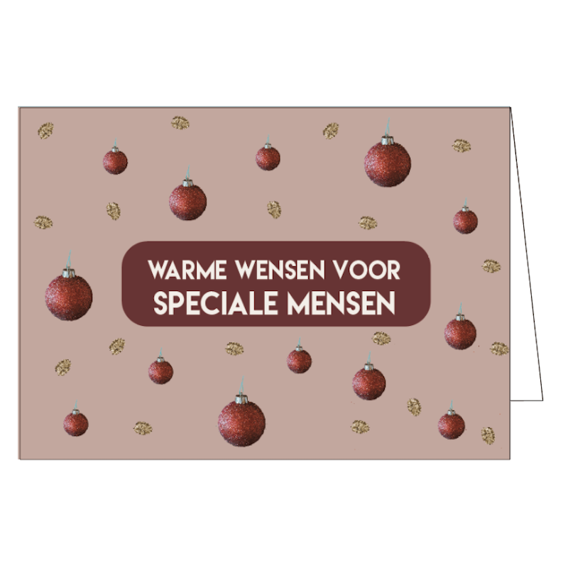 Warme wensen voor speciale mensen (5 stuks)