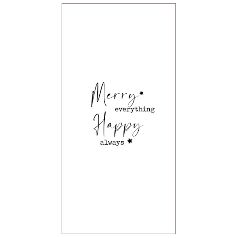 Servetten langwerpig - Merry everything