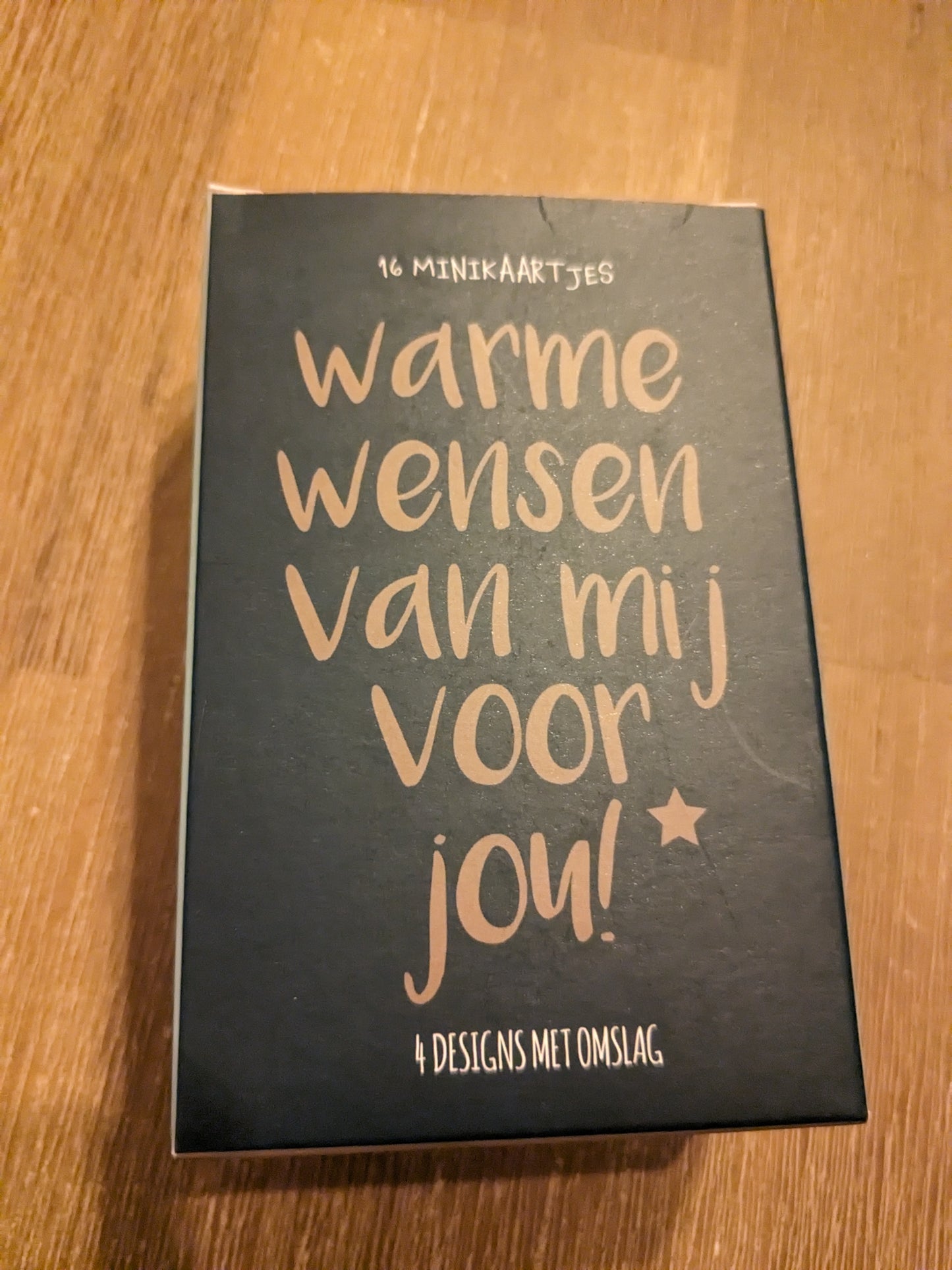 Minibox kerstkaarten (16 stuks)