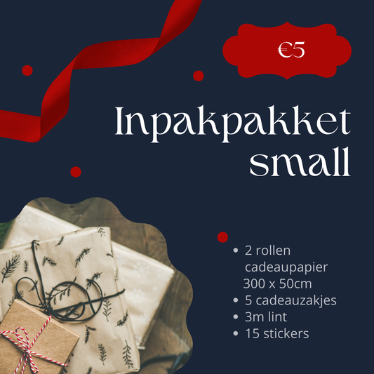 Verrassingspakket inpakken kerst - small