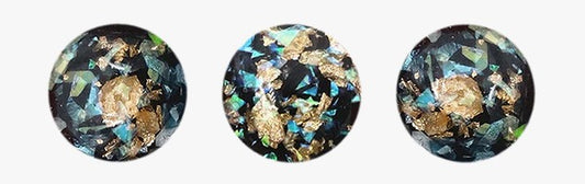 Kaartpin Green Gold Foil