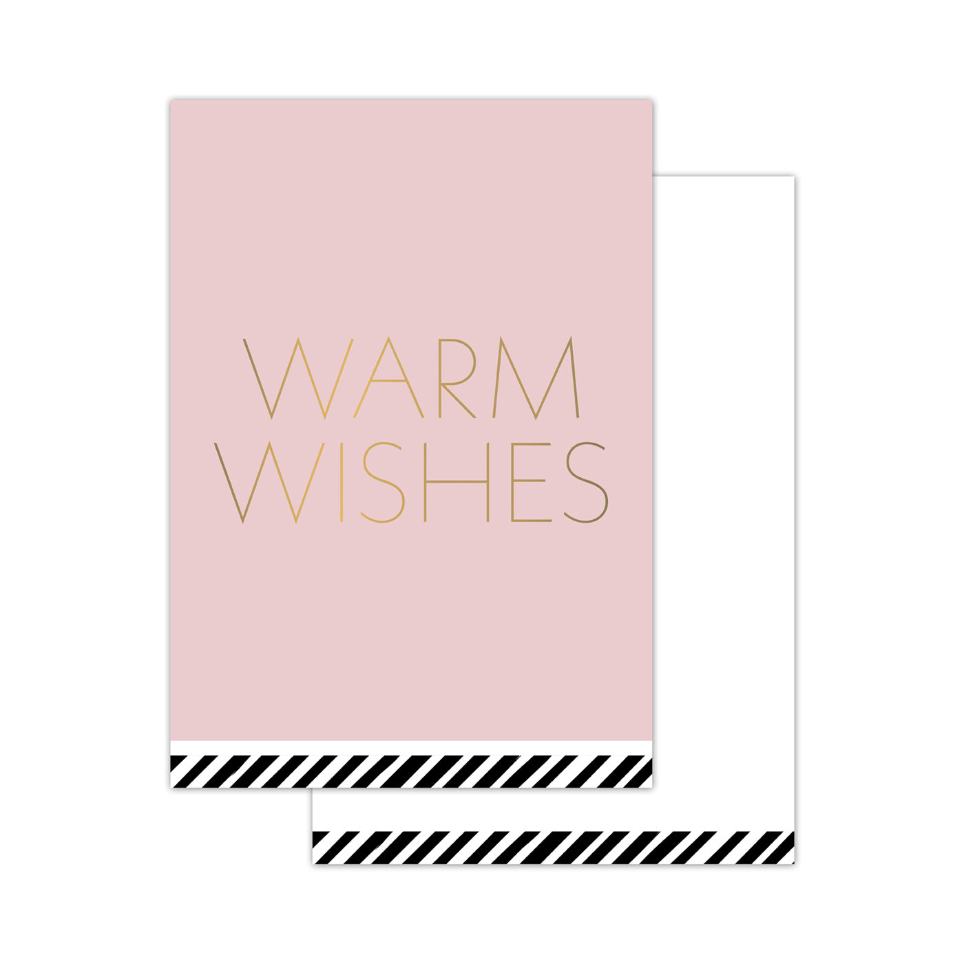 Minikaartje Warm Wishes