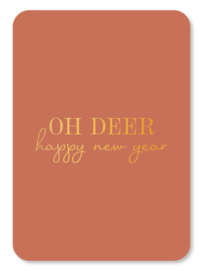 Oh deer happy new year