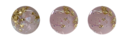 Kaartpin Pink Gold Foil