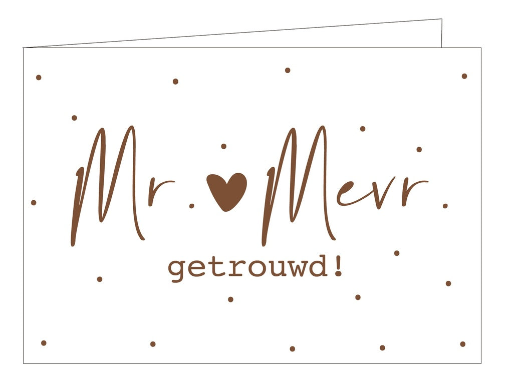 Mr <3 Mevr - Getrouwd!