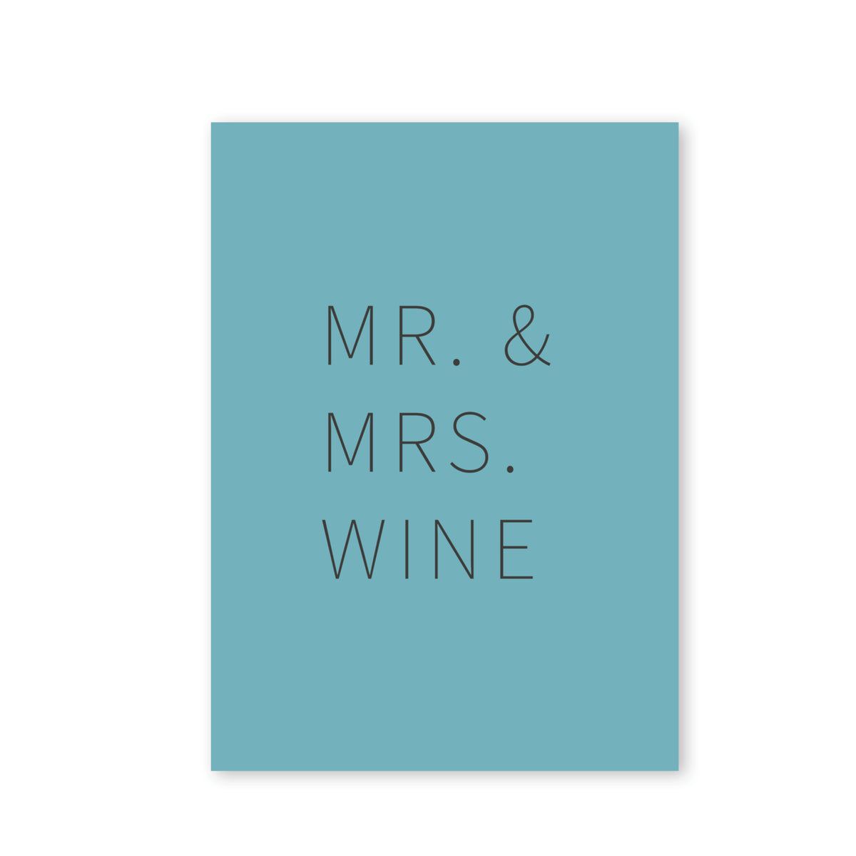 Mr & Mrs Wine